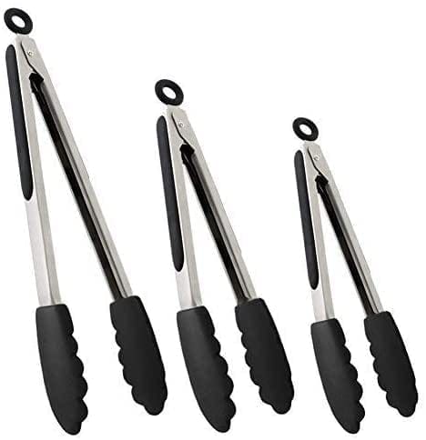Spring-loaded Tongs