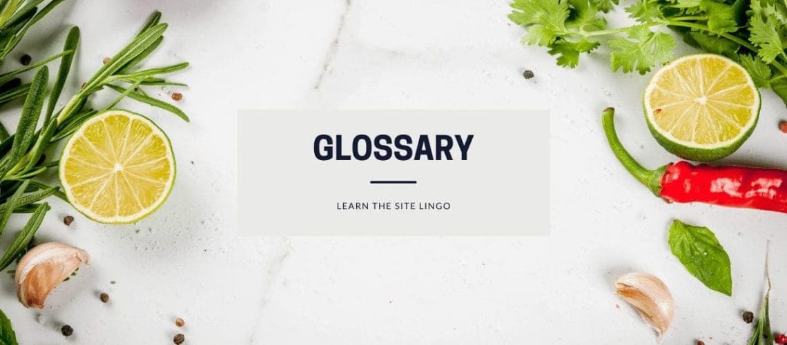 Glossary Banner